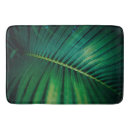 Search for green leaf bath mats Palm fronds