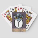 Search for owl playing cards Retro