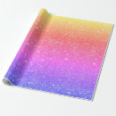Search for rainbow glitter wrapping paper Modern