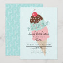 Search for mint green birthday invitations Ice cream