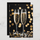 Search for champagne glass new years eve invitations Celebration