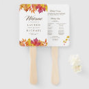 Search for fall wedding programs Order of ceremony