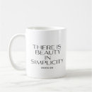 Search for simplicity mugs Typography
