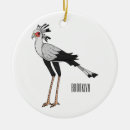 Search for secretary christmas tree decorations Sagittarius serpentarius