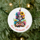 Search for dia de los muertos christmas tree decorations Flowers
