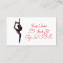 Search for flexibility business cards Fitness