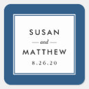 Search for blue border stickers Classic