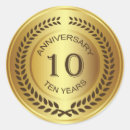 Search for celebrating 10 years stickers Wreath