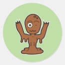 Search for zombie cartoon stickers Kawaii