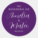 Search for purple wedding envelope seals Simple