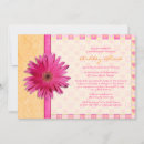 Search for magenta bridal shower invitations Heart