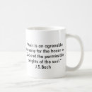 Search for bach mugs Quote
