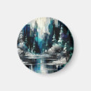Search for winter scenes magnets Landscape