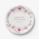 Search for cherry blossom paper plates Bridal shower