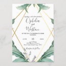 Search for geometric frame wedding invitations Modern minimal classy elegant