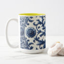Search for spanish style mugs Blue
