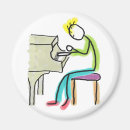 Search for playing piano magnets Pianist