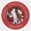 Search for grandpa stickers Santa