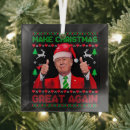 Search for funny trump christmas tree decorations Great