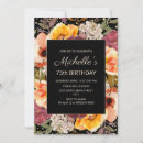 Search for orange and black birthday invitations Elegant