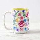Search for background pattern mugs Floral