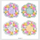 Search for easter quotes stickers Watercolor
