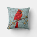 Search for cardinal christmas cushions Red cardinal bird