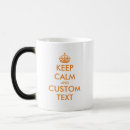 Search for magic heat mugs Typography