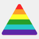 Search for flags triangle stickers Lesbian