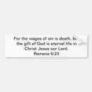 Search for eternal life bumper stickers Bible