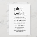 Search for postponed wedding invitations Black and white