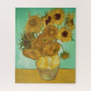 Search for van gogh sunflower puzzles 1888