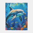 Search for dolphin blankets Watercolor