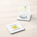 Search for lemon coasters Watercolor lemons