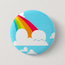 Search for love clouds badges Rainbow