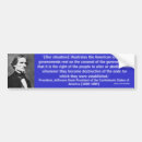 Search for president jefferson bumper stickers America