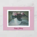 Search for african violets cards For her