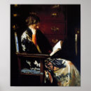 Search for vintage woman reading posters Book