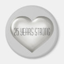 Search for 25 years magnets Silver anniversary
