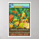 Search for coral reef posters Retro