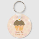 Search for vanilla key rings Cupcake