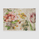 Search for vintage floral tissue paper Botanical
