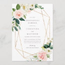 Search for geometric rehearsal dinner invitations Flowers