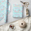 Search for flamingo christmas wrapping paper Pink