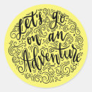 Search for calligraphy quotes stickers Travel