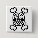 Search for bones square badges Skull