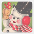 Search for retro snowman stickers Kids