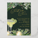 Search for gold foil christmas invitations Mistletoe