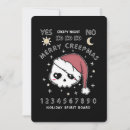 Search for creepy christmas cards Skull