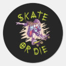 Search for skate or die stickers Girl